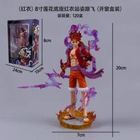 20cm/7.87in Anime One Piece Figure GEAR 5 Nika Sun God Luffy Action Figures Pvc Statue Set Figure Playthings Gifts Premium Quality brown