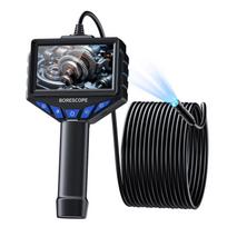Endoscope Camera 1080P HD 4.3 Inch IPS Screen 8 LED Lights IP67 Waterproof Borescope Inspection Camera for Car Pipe Engine 2m gray