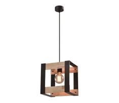 Pakabinamas sietynas VARNA 1xE27/40W/230V ąžuolas