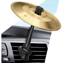 Car Cymbal Air Vent, Mini Drum Cymbal Decoration, Gold | Mini Drum Cymbal for Car Vent Decoration, Funny Car Symbol Drum Air Vent Ornament, Small