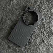 Kevlar Fiber Phone Case OPPO Find X9 Ultra Magnetic Snap-on Vegan Leather Back Heat Dissipation Handwoven Rigid Shell OPPO Find X9 Ultra Tempered Glass Version black