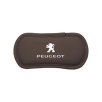Car Leather Knee Mat Armrest Soft Pad Thigh Support Cushion For Peugeot 2008 208 308 508 4008 408 3008 307 207 107 607 106 406 ruda
