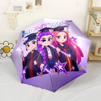 K-pop Lauko automatinis skėtis Įtraukiama konstrukcija su 8 atramomis Patvarus Lengvas Kelionės būtinybė Stilingas aksesuaras sans