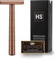 on warranty HENSON SHAVING AL13 Shaver MEDIUM [Gentle skin] [Authentic product/Manufacturer's included] (COPPER) black