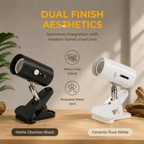 Adjustable Clamp Base Reptile Heat Lamp Holder E27 Ceramic Lamp Socket  Tortoises balta