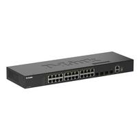 D-Link  28-Port Gigabit Stackable Smart Managed Switch with 4 x 10G SFP+ Ports | O790069473593 | 0790069473593