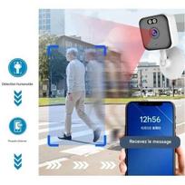 Maža 2K vidinė WiFi kamera su dvipusiu garsu ir naktiniu matymu
