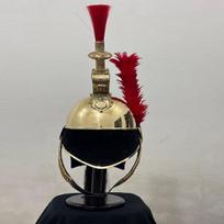 Brass Pickelhaube Helmet Napoleon Royal French Helmet 1st empire cavalry casque Medeival Helmt brown