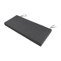 Patio Bench Cushion with Removable Cover Foam Furniture Seat for Lounger Front Porch Swing Loveseat Settee Garden Patio Chair tamsiai pilka spalva