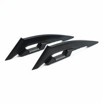 Motociklo Aerodinaminis Spoileris Sparnas 1 Pora Universalus Lipnus Lipdukas Motociklo Modifikavimo Aksesuarai juoda