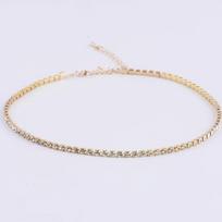 SUMENG Fashion Jewelry Accessories Luxury Rhinestone Choker Necklace For Women Temperament Collar Mujer  Birthday Gifts auksas
