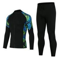 3 mm neopreno hidrokostiumo komplektas Nardymui Snorkeliavimui Banglenčių sportui Šilumos apsauga Unisex Suaugusiems Dviejų dalių Shorty XXXL blue