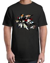 Persona 5 Royal All characters ATLUS T-Shirt Classic for Unisex S–5XL S black