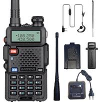 Baofeng UV-5RX 5W Multi-Band Wireless Frequency Copy AM/FM Long Range Ham Walkie Talkie Portable Handheld, UV-5R Upgrade US
