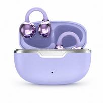 Xiaomi Open Ear Clip On Bluetooth Earbuds, Wireless Earphones with Stereo Sound, Comfortable Fit for Sports and Daily Use HeadphoneJ190 violetinė