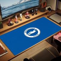 Brighton Large Size Mouse Pad Large Gaming Table Cushion Non-slip Laptop Tablet Big Mousepad XXL Mat Mini PC Playmat With Lock edge 30cmx60cm(11.8x23.6inch) black