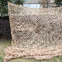 Thickened Anti-Drone Camouflage Sunshade and Concealment Net for Outdoor Use Double Layer 6x6m