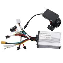 48V 500W Brushless Controller+Z-920 LCD Accelerator For Kugoo M4/PRO&CROSSER T4 Electric Scooter Repair Replacement Accessories NONE gray