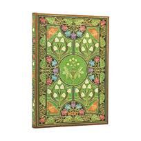Paperblanks DJ2252-8 Mimosa Midi 2027 Kietas viršelis Dienoraštis beige