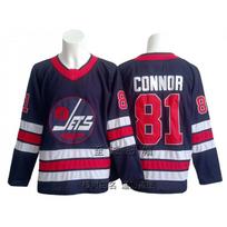 Mens Vintage Winnipeg Jets Embroidered Ice Hockey Jersey 55 Cotton Blend Practice Uniform Adult Sports Fans XL Chest 54cm