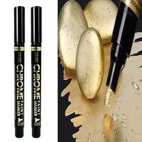 Xiaomi 1-20Pcs Mirror Marker Pen DIY Reflective Paint Pens Mirror Markers Chrome Gold SILVER Marker Signature Car Styling Art Craftwork