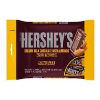 Lotte HersheyS Almond Chocolate Snack Size 165G black
