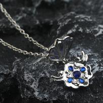 Undinėlės Melodija Anime Pichi Pichi Pitch Karoliai, Nanami Ruchia, Lucia Hanon Hosho, Cosplay Papuošalai, Kriauklių Pakabukas, Choker Aksesuarai darkblue gray