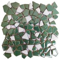 30x30cm Spalvotos Keraminės Laisvo Žvyro Plytelės Sodo Baseino Fono Sienos Mozaika Atsparios Dilimui Plytelės Apdaila 1Piece -30x30cm