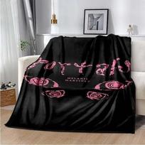 Melanie Martinez pledas, K-12,CRY BABY,PORTALS,Lengvas šiltas izoliacinis sofos lovos biuro automobilio kelių apsaugos pledai,Decke 75cmx90cm gray