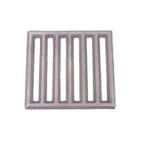 Lengvas montavimas Ketaus grotelės Optimizuotas oro cirkuliacija 14*15CM gray