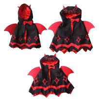 Pet Halloween Cape Costume for Cats and Dogs S raudona