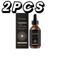 Self Tanning Drops Sunless Tanner Serum Natural Bronze Glow Mild Formula For All Skin Body Tanning Water Fake Tan Essence black