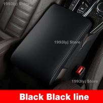 For Chery Jaecoo J7 Car Center Control Armrest Box Microfiber Leather Trim Cover Max Accessories Leather&Four Seasons juoda