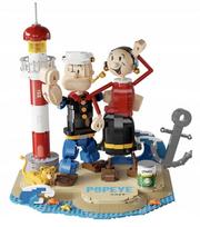 Pantasy 86401 Popeye With Olive Oyl 3D Buildable Block Set
