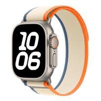 1:1 Trail Loop dirželis Apple Watch Ultra 3 juostai 49 mm Nailoninė apyrankė Iwatch Series 11 10 42/46 mm SE3 7 8 9 40/44/45 mm Ultra 2 juosta Series11/10 46mm &B black