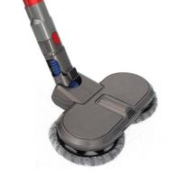 Dvigubo naudojimo šlapias ir sausas elektrinis grindų šepetys-šluostė Dyson dulkių siurbliui (V6, V7, V8, V10, V11, V15) gray