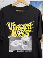 Viagra Boys Band Short Sleeve Cotton Black All Size Gift Fans Shirt SG056.webp Unisex T-Shirt XXXXL yellow