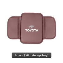 Automobilio priedai PU odos centrinės konsolės porankio pagalvėlė Toyota Corolla Camry Asian Dragon Supra Hilux Land Cruiser Crown TRD