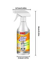 Jue-Fish kitchen heavy oil foam cleaner, household kitchen range hood oil foam cleaner 60ml white