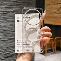 For Huawei Honor Magic 8 Pro Case Hard PC Transparent Magnetic wireless charging Protective Back Cover For Magic 8 7 Pro Shell Honor Magic7 gray