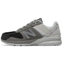 New Balance NB 990 V5 Cushioning Low top Kids Lifestyle Shoes Gray Black Teenagers GC990MN5 M Width gray