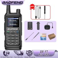 Baofeng UV-17 Pro GPS Walkie Talkie 108-130MHz Air Band VHF UHF 200-260MHz 350-355MHz FM Radio Six Bands Freq Copy Waterproof US