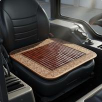 Bamboo Cushion AntiSlip Cooling Pad Breathable Vehicle Interior Accessory for Forklift Drivers, ruda