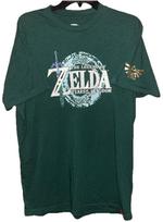 The Legend of Zelda: Tears of the Kingdom Nintendo Exclusive T Shirt (L) [Green] Unisex T-Shirt XXXXL gray