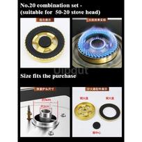 House Gas Stove Burner Cap Accessory Collection Natural Liquefied Gas Burner Head Burner Splitter Universal Pure Copper part