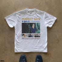 Tobulos dienos Filmo Plakatas Marškinėliai | Wim Wenders Japoniški Streetwear Marškinėliai XL gray