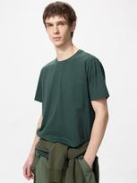 Uniqlo Supima medvilninis T-shirt 58 DARK GREEN/UNISEX L gray