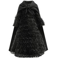 Magijos Raganaitės Princesės Cosplay Suknelė Vaikams – Mergaičių Kostiumų Rinkinys Pasiruošimui 140 cm black