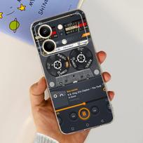 For Xiaomi Redmi Note 13 Pro Case New Fashion Cartoon Painted Cover Soft TPU Phone Case For Redmi Note 13 Pro Plus Note13 Bumper Redmi Note 13 5G gray