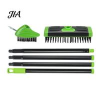 Stone Joint Cleaning Brush 3-in-1 Deck Brush, Floor Scrub with Long Handle, Detachable Heavy Duty Weed for Outdoor Joints, Patio, Pavers, Driveway,